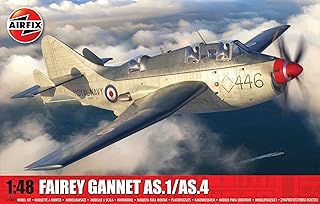 Airfix Model Set - A11007 Fairey Gannet As,1 ou As,4 Kit de Construction de Maquettes d'avion en Plastique pour Adultes et Enfants à Partir de 8 Ans,- Modèle à L'Échelle 1:48 - Échelle 1:100 - image 1