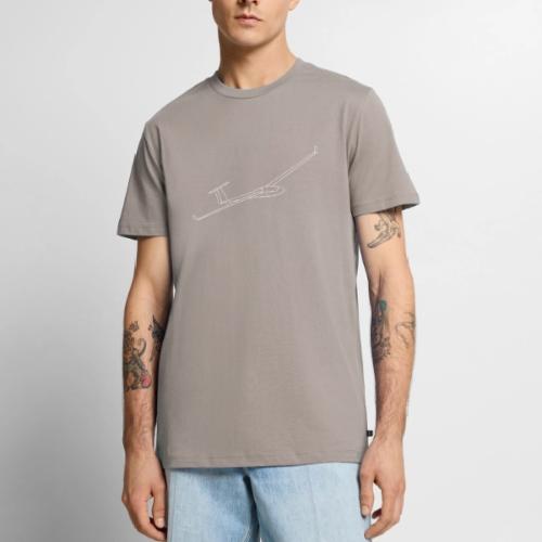 Pilote Planeur fond noir - T-shirt Premium bio Homme