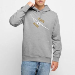 Pilote planeur fun décontracté – Sweat à capuche Premium bio Homme
